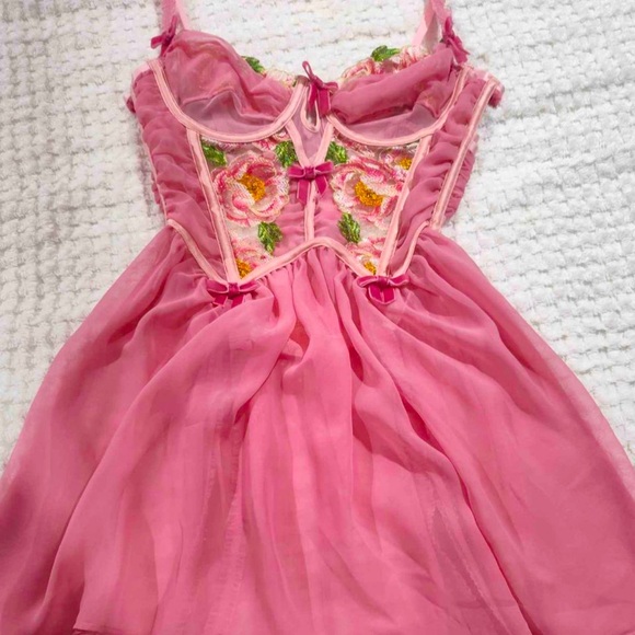 For Love and Lemons - Size S - Spring 2023 Collection Rare! Babydoll and Panty - Picture 2 of 3